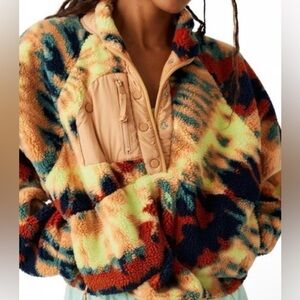 Free People Movement Hit The Slopes Pullover; Oasis Combo Aurora; Size Small